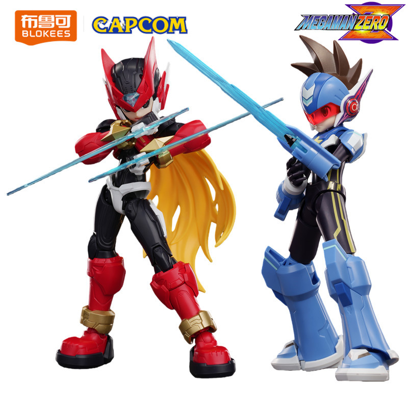 Model Kit Ultraman Zero - BLOKEE ROCKMAN Kit modello 17 cm/6,8