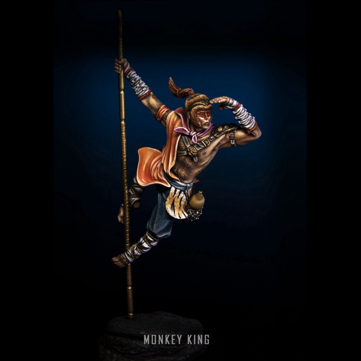 Model Kit Wukong - Modello di soldato in resina GK