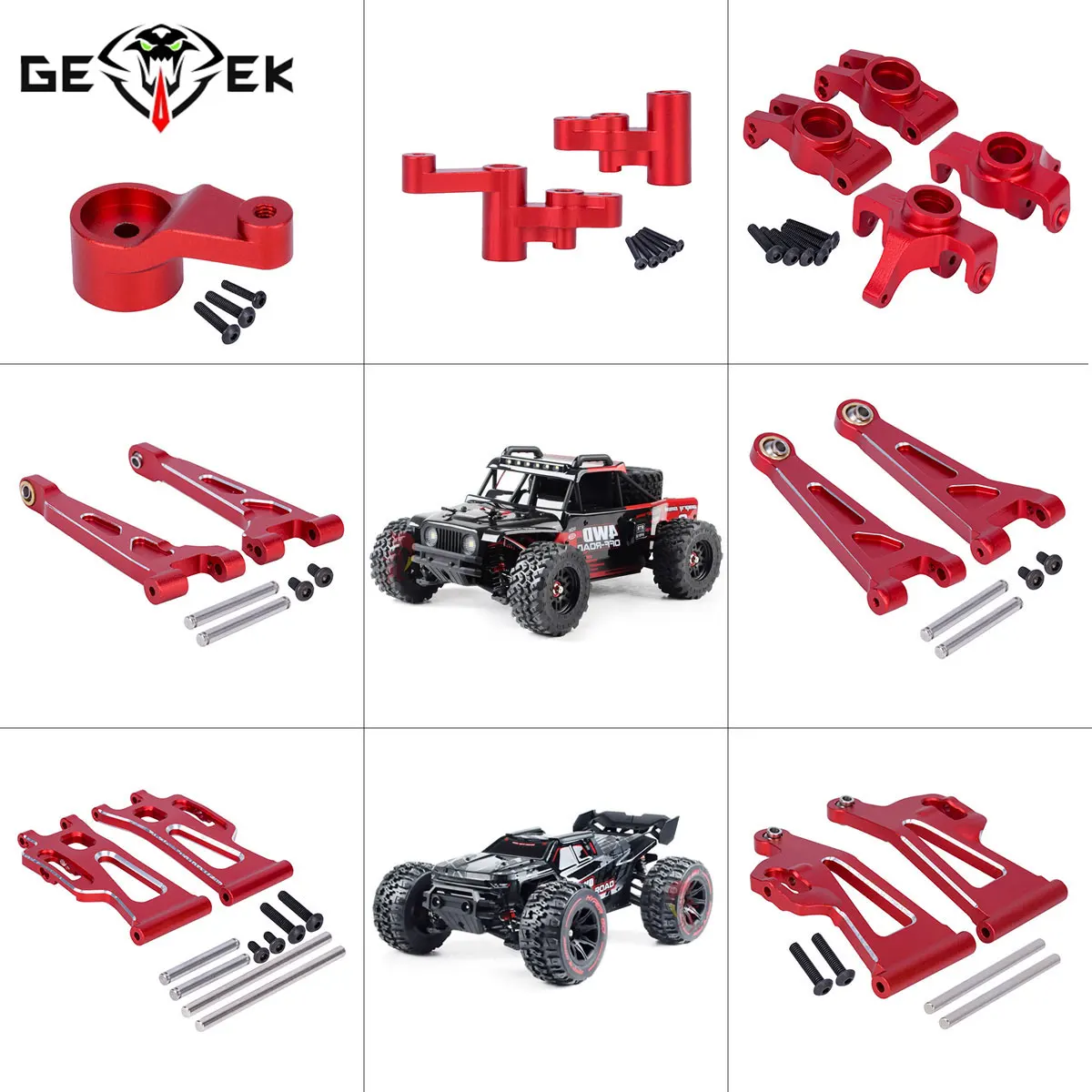 Model Kit Eva - Kit Bracci Oscillanti Anteriori e Posteriori