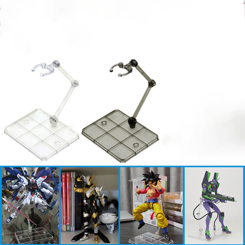 Model Kit Eva - Supporto per action figure trasparente, supporto