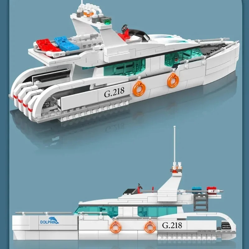 Mould King 857 Pezzi 10218 Set - Model Kit Yacht recensione e prezzo