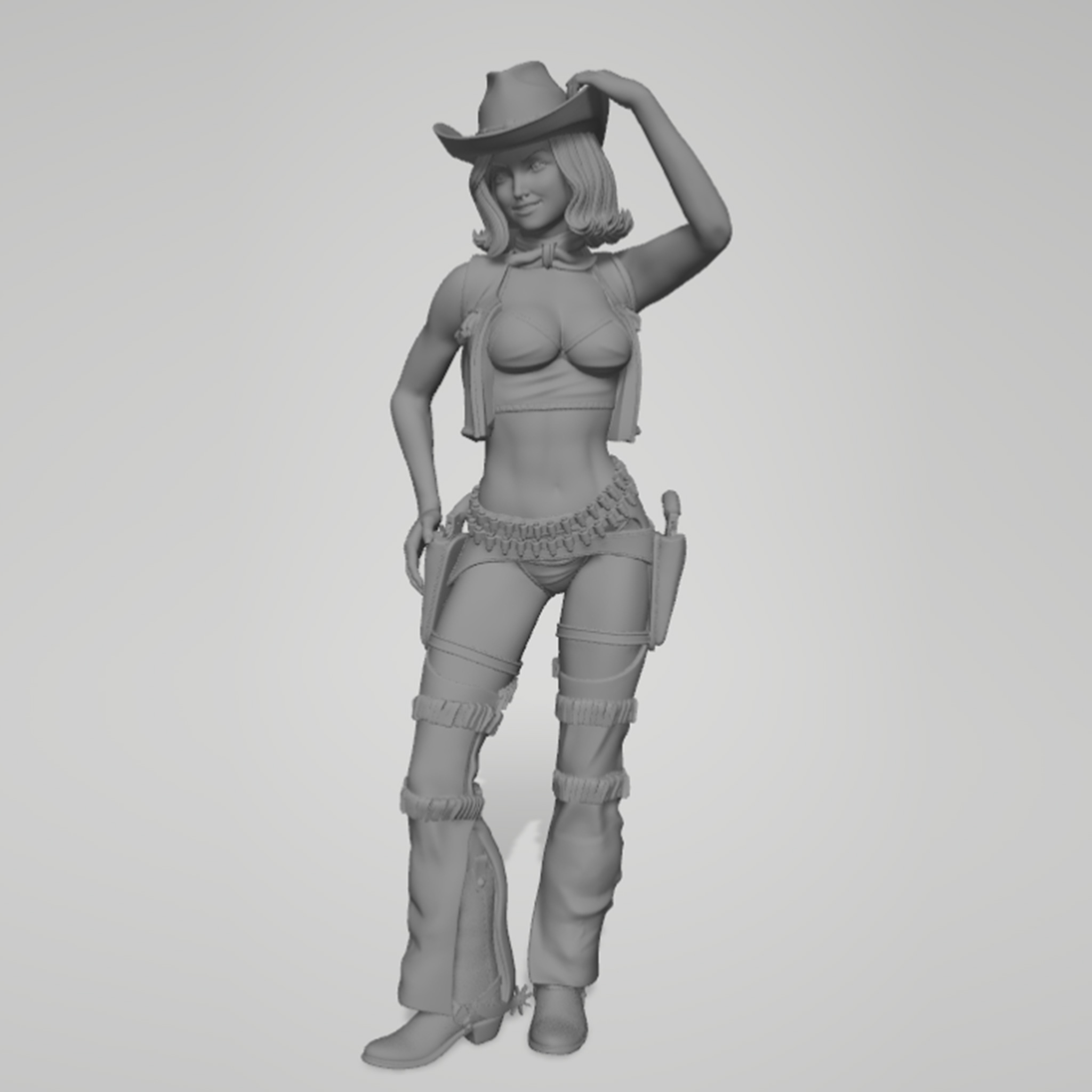 1/24 1/18 1/12 ragazza cowboy  - Model Kit Fantasy recensione e prezzo