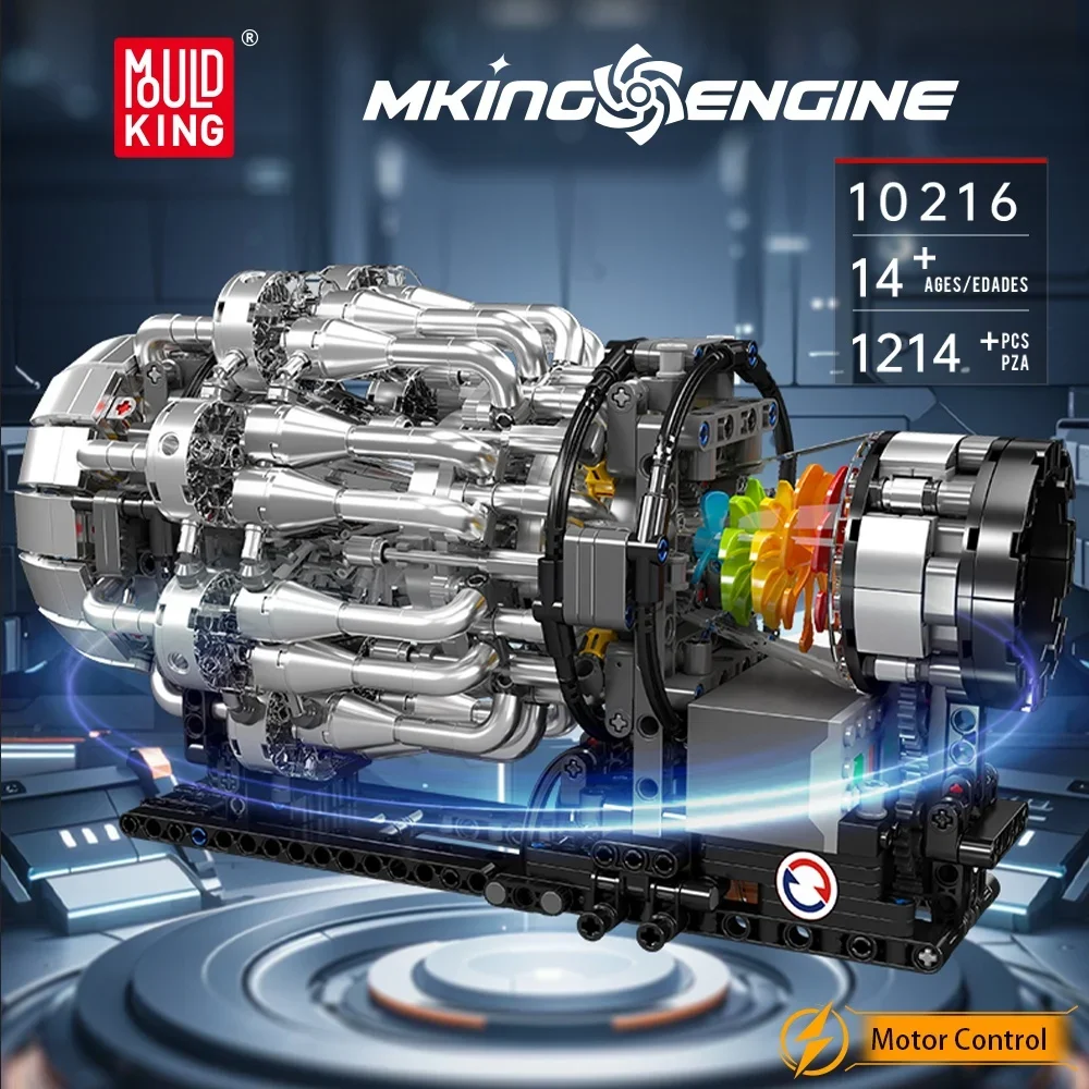 Mould King 10216 Mattoni model - Model Kit Engine recensione e prezzo
