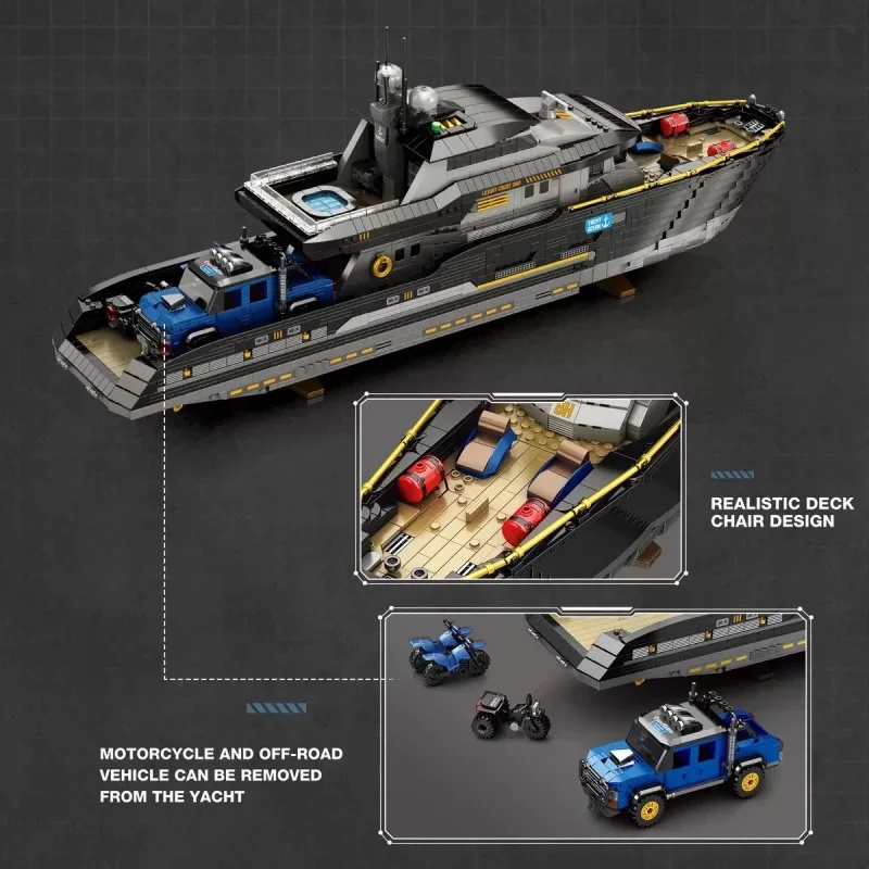 Reobrix 66103 Modello di Yacht - Model Kit Yacht recensione e prezzo