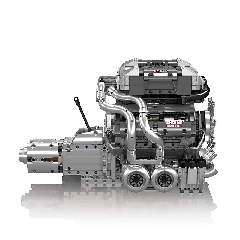 Mould King 10201 Kit Motore Au - Model Kit Engine recensione e prezzo