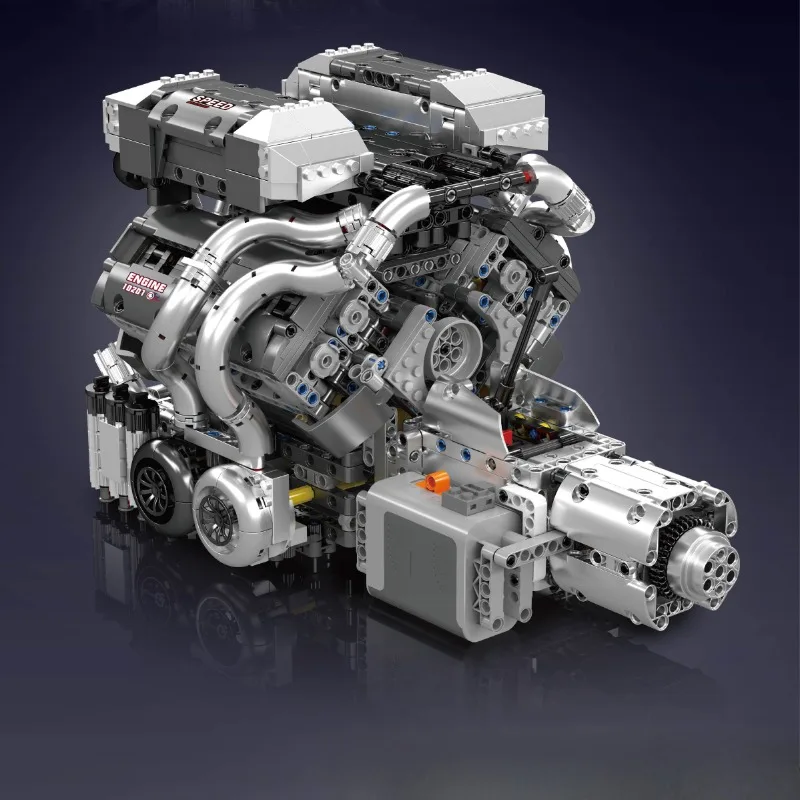 Mould King 10201 Kit Motore Au - Model Kit Engine recensione e prezzo