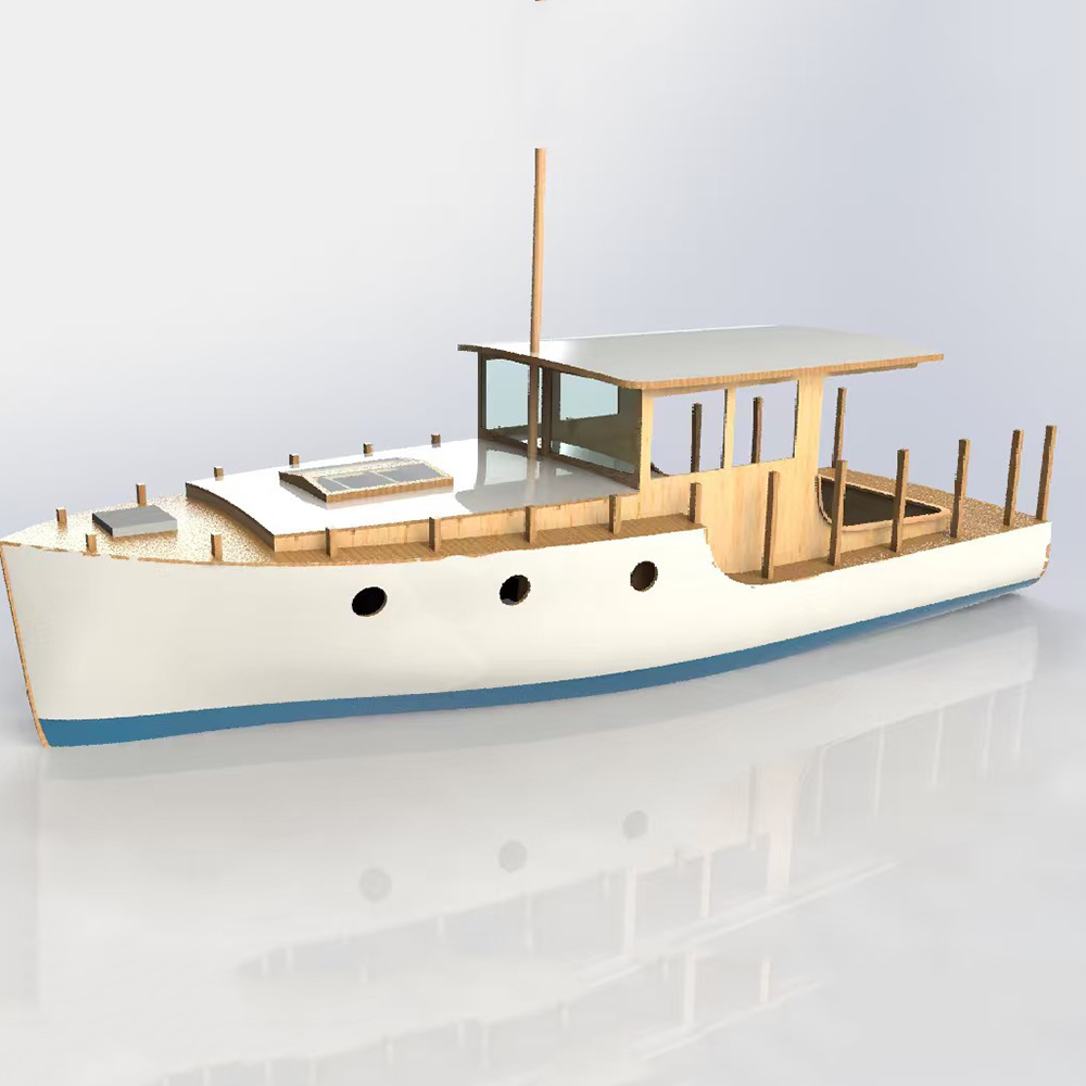 Barca RC 70 cm Classico europe - Model Kit Yacht recensione e prezzo